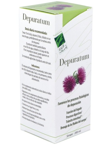 Depuratum 200Ml. de Cien Por Cien Natural