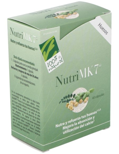 Nutrimk7 Huesos 60Cap. de Cien Por Cien Natural