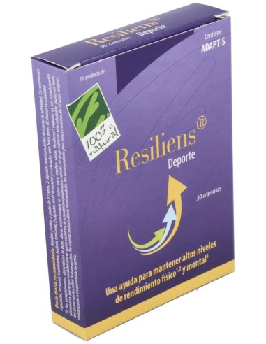 Resiliens Deporte 30Cap. de Cien Por Cien Natural