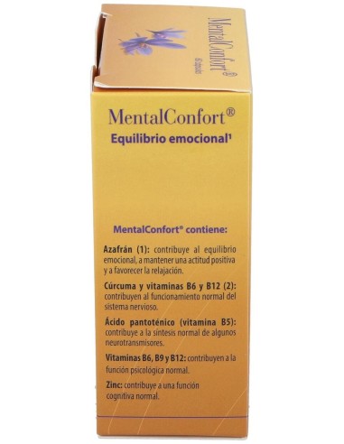 Mentalconfort 60Cap. de Cien Por Cien Natural