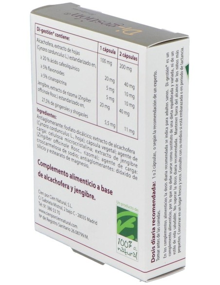Di-Gestion 30Cap. de Cien Por Cien Natural