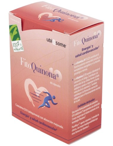 Fitoquinona 10 60Cap. de Cien Por Cien Natural