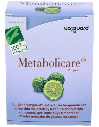 Metabolicare 60Cap. de Cien Por Cien Natural