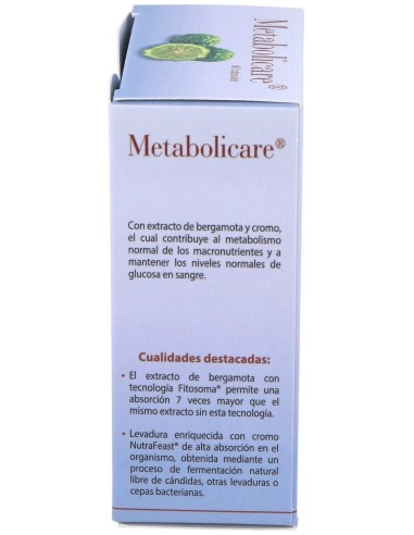 Metabolicare 60Cap. de Cien Por Cien Natural