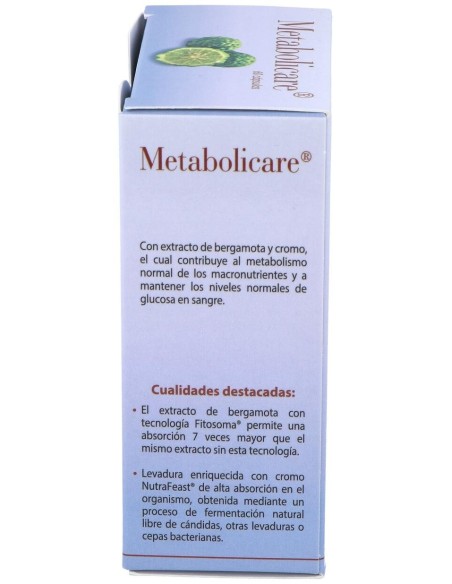 Metabolicare 60Cap. de Cien Por Cien Natural