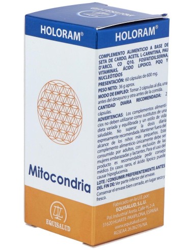 Holoram Mitocondria 60Cap. de Equisalud