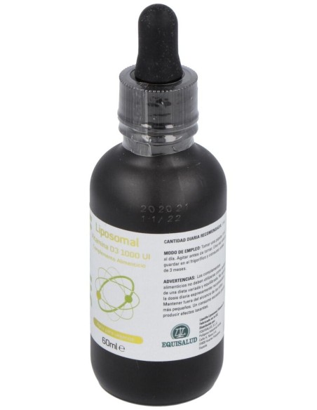 Lipolife Liposomal Vitamina D3 1000Ui 60Ml. de Equisalud