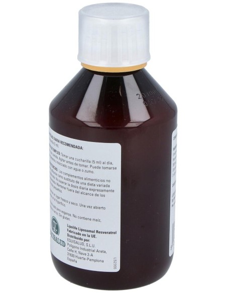 Lipolife Liposomal Resveratrol 250Ml. de Equisalud