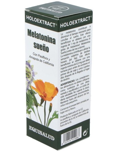Holoextract Melatonina Sueño 50Ml. de Equisalud