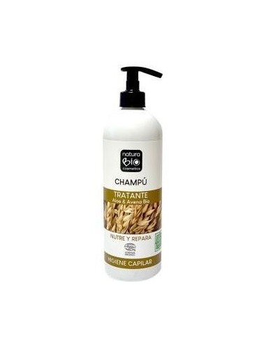 Champu Tratante Aloe-Avena 740Ml. de Naturabio Cosmetics