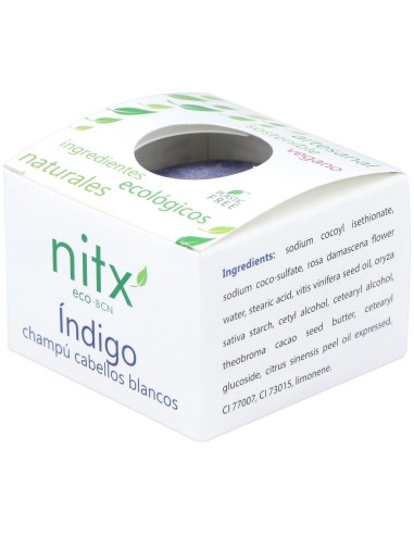 Champu Solido Cabellos Blancos 85Gr. de Nitx