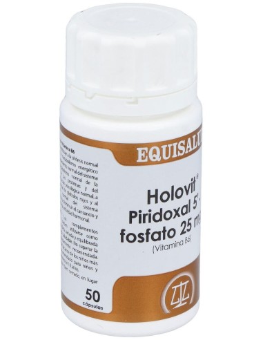 Holovit Piridoxal-5-Fosfato 25Mg Vit. B6 50Cap de Equisalud