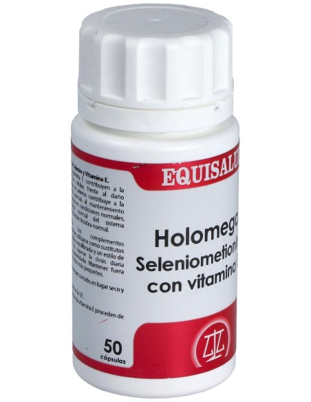 Holomega Seleniometionina Con Vit. E 50Cap. de Equisalud
