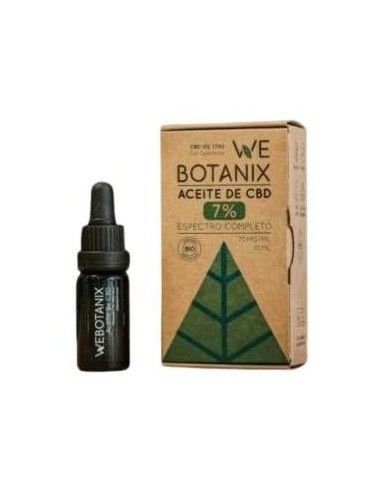 Webotanix Aceite Cbd 7% 10Ml. Bio de Webotanix