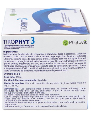 Tiro Phyt 3 30Sticks de Phytovit