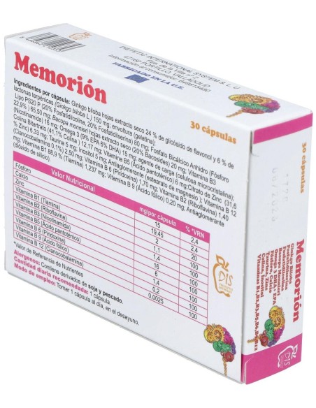 Memorion 30Cap. de Dis