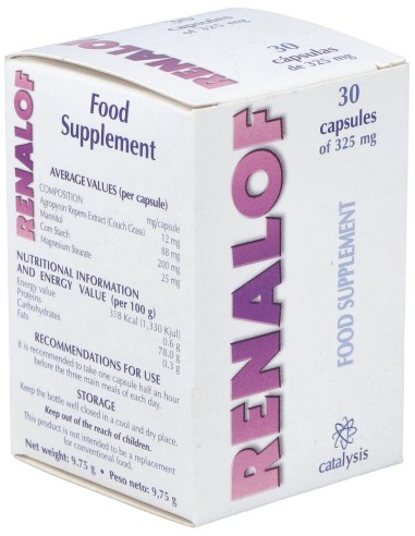 Renalof 30 Capsulas de Catalysis