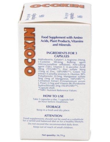 Ocoxin 90Cap. de Catalysis