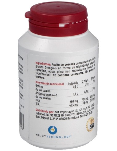 Algatrium Plus (350 Mg.Dha)- 180 Perlas de Algatrium