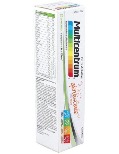 Multicentrum Adulto 20Comp. Eferv. de Multicentrum