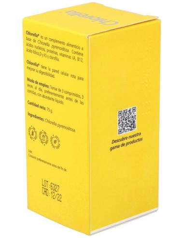 Chlorella 200Mg. 300Comp. de Vitae