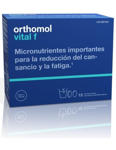 Orthomol Vital F 15Sbrs.Granulado de Orthomol