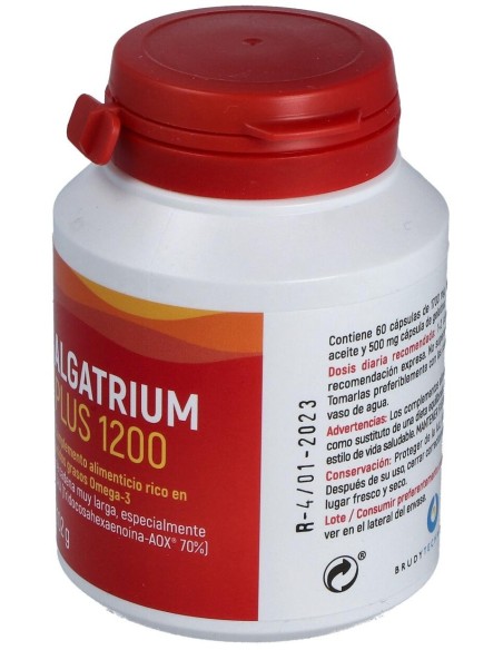 Algatrium Plus 1200Mg. 60Perlas de Algatrium
