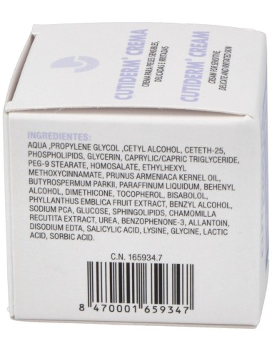 Cutiderm Crema 50Ml. de Unipharma