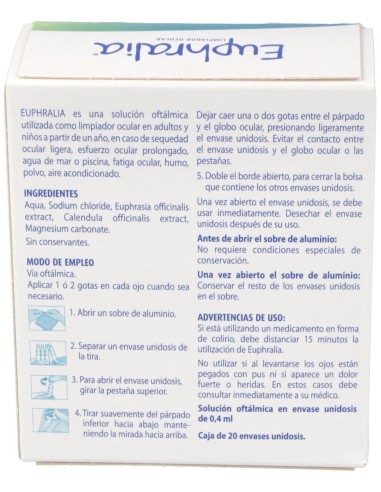 Euphralia 20Unidosis de Boiron