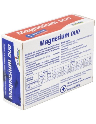 Magnesium Duo 80Comp. de Boiron