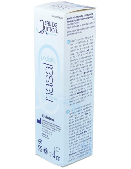 Quinton Nasal Pediatrico 100Ml. de Quinton