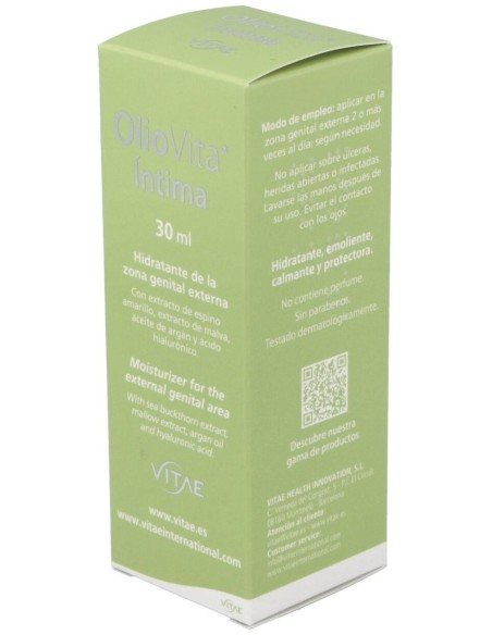 Oliovita Crema Intima 30ml de Vitae