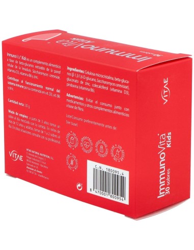 Immunovita Kids 30Sbrs. de Vitae