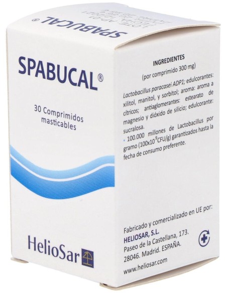 Spabucal 30Comp.Mast. de Heliosar