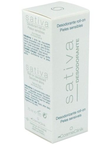 Cosmeclinik Sativa Desodorante Roll-On 75Ml. de Sativa
