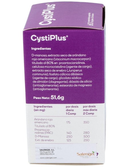 Cystiplus 60Comp. de Salengei