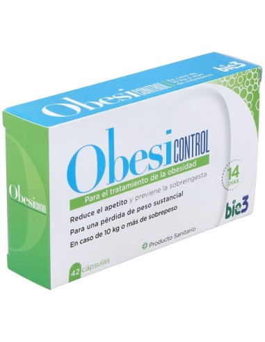 Bie3 Obesicontrol 42 Cápsulas  Bie 3