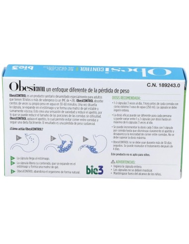 Bie3 Obesicontrol 42Cap. de Bie 3