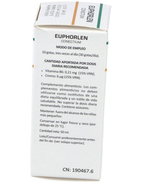 Euphorlen Conectium 50Ml. de Heliosar