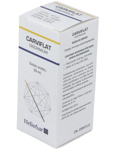 Carviflat Discrimium 50Ml. de Heliosar