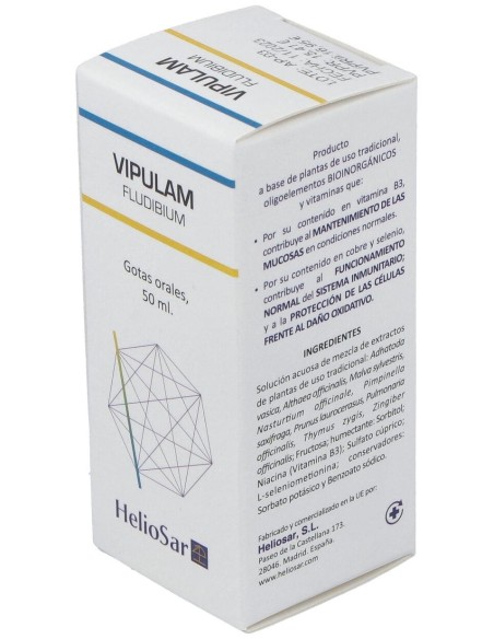 Vipulam Fludibium 50Ml. de Heliosar