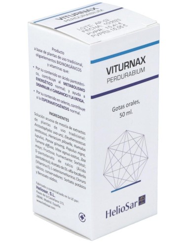 Viturnax Perdurabium 50Ml. de Heliosar