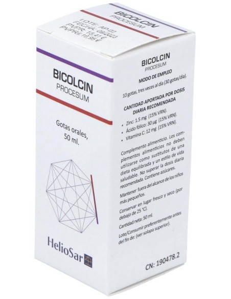 Bicolcin Procesum 50Ml. de Heliosar