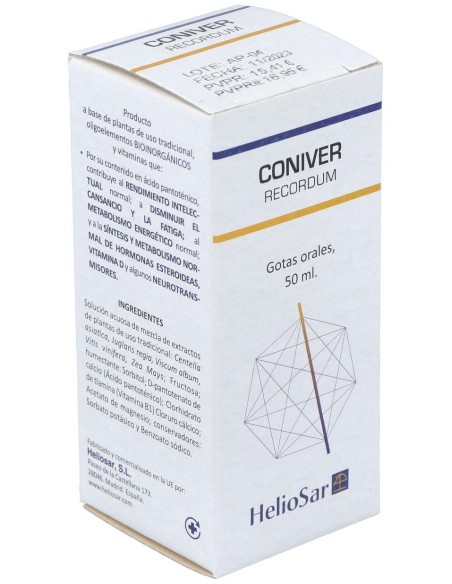 Coniver Recordum 50Ml. de Heliosar