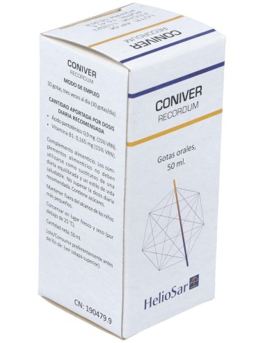 Coniver Recordum 50Ml. de Heliosar