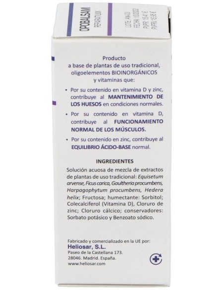 Opobalsam Reparatium 50Ml. de Heliosar