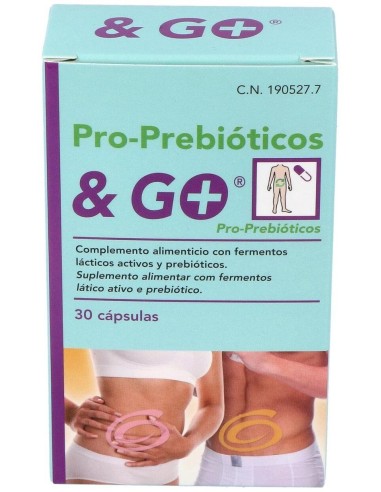 Pro-Prebioticos 30Cap. de Pharma & Go