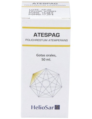 Atespag Polichrestum Atemperans 50Ml. de Heliosar