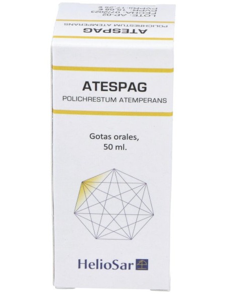 Atespag Polichrestum Atemperans 50Ml. de Heliosar