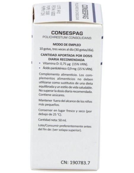 Consespag Polichrestum Consolidans 50Ml. de Heliosar